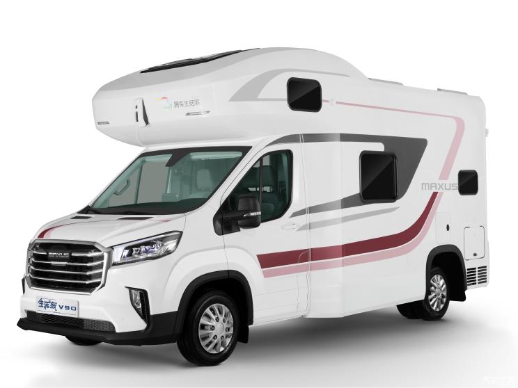 上汽大通 上汽大通MAXUS RV90 2021款 2.0T生活家V90自行式C型房車豪華版大額頭橫床