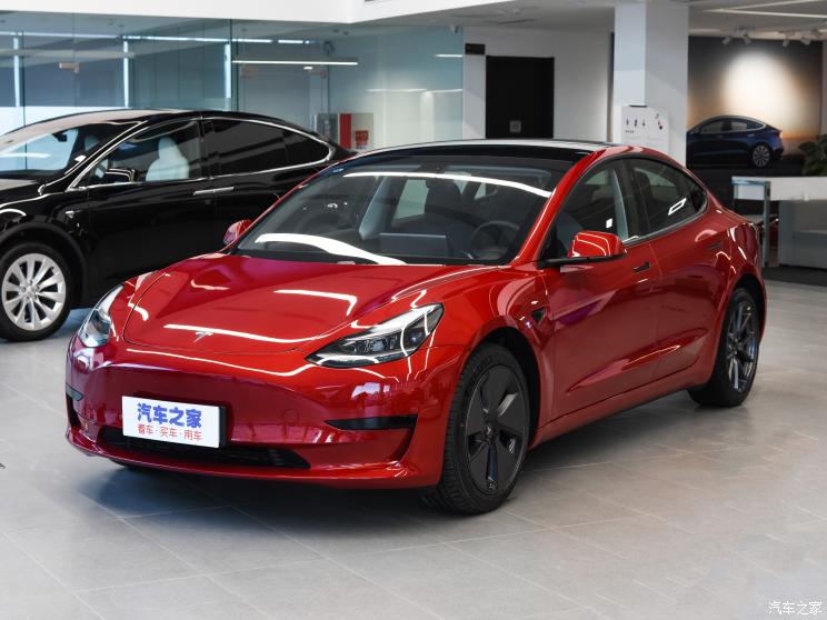 特斯拉中國 Model 3 2021款 標(biāo)準(zhǔn)續(xù)航后驅(qū)升級版