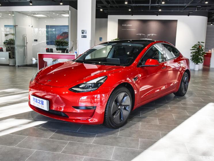 特斯拉中國 Model 3 2021款 標(biāo)準(zhǔn)續(xù)航后驅(qū)升級版 3D6