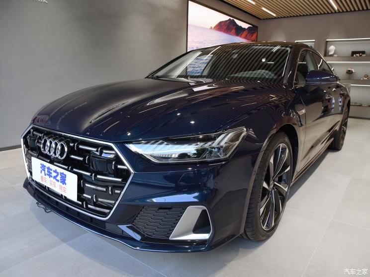 上汽奧迪 奧迪A7L 2022款 55 TFSI quattro S-line 境遠型流晶套裝