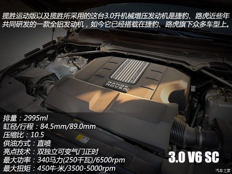 路虎(進(jìn)口) 攬勝運動版 2014款 3.0 SC V6 HSE DYNAMIC