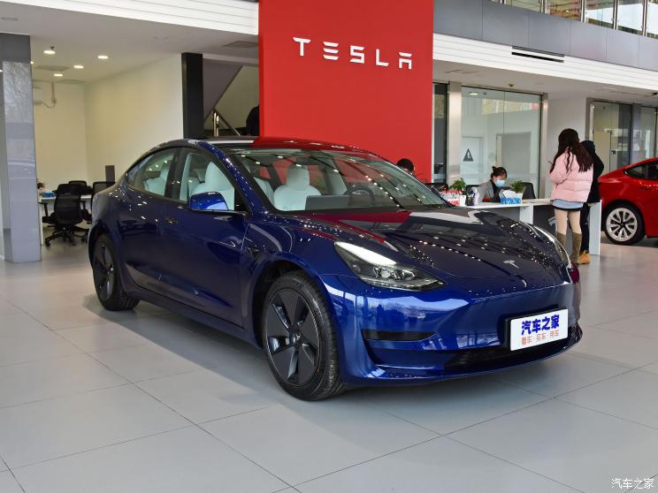 特斯拉中國 Model 3 2021款 標(biāo)準(zhǔn)續(xù)航后驅(qū)升級版